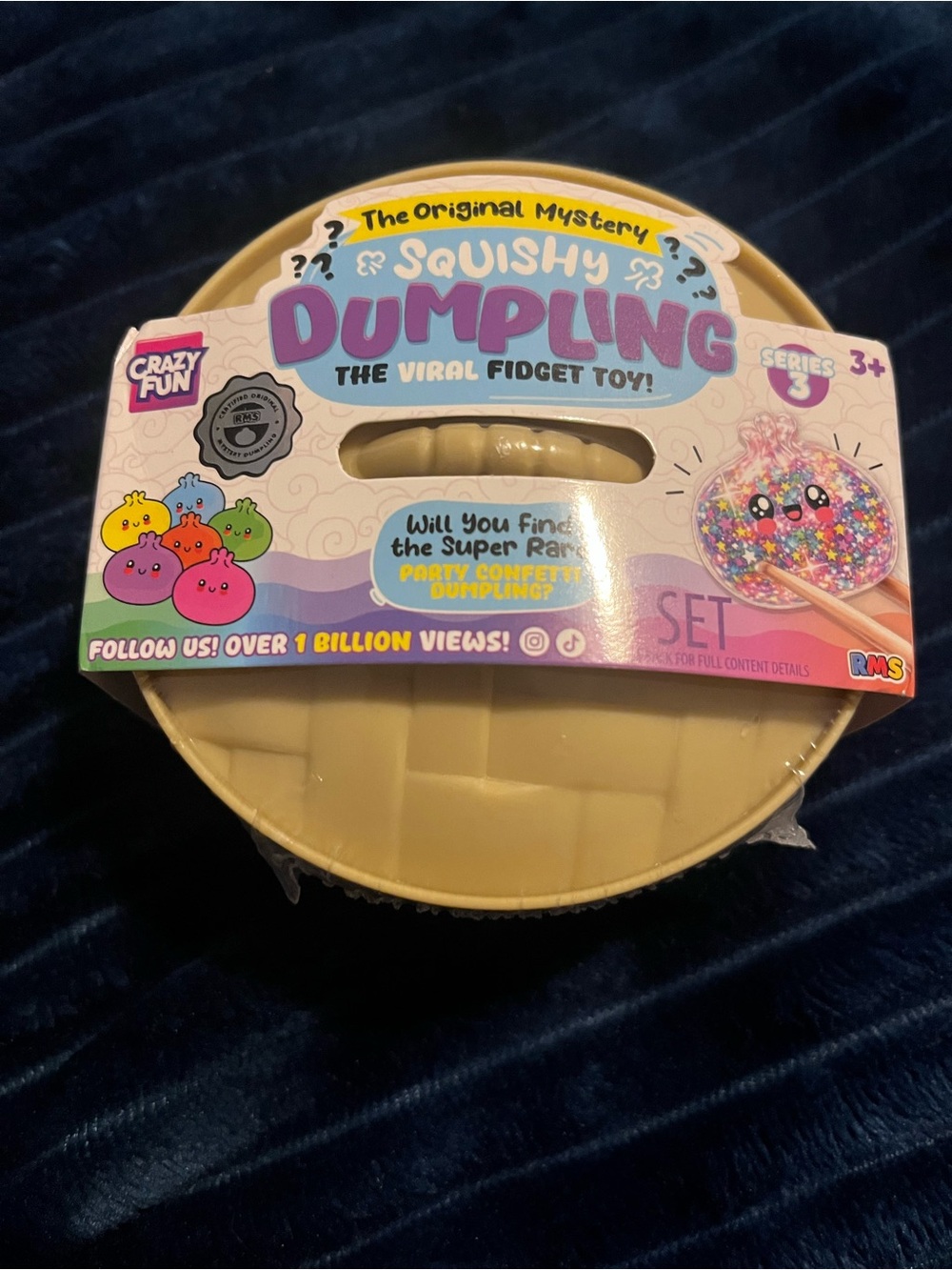 RMS  The Original Mystery Squishy Dumpling Viral Fidget Toy